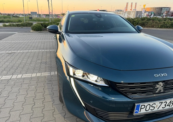 Peugeot 508 cena 87900 przebieg: 48000, rok produkcji 2021 z Kalwaria Zebrzydowska małe 92